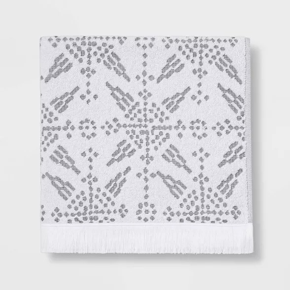 Tile Tufted Bath Towel - Threshold™ | Target