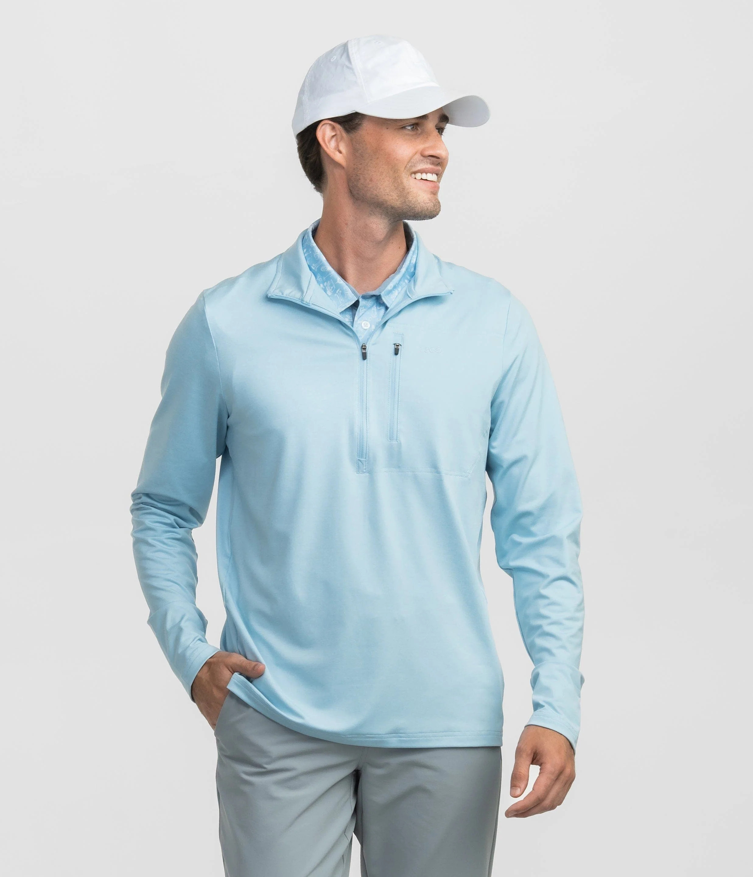 Cart Club Performance Pullover - Crystal Lake | SSCO | Southern Shirt
