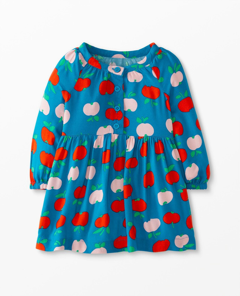 Baby Long Sleeve Woven Dress | Hanna Andersson