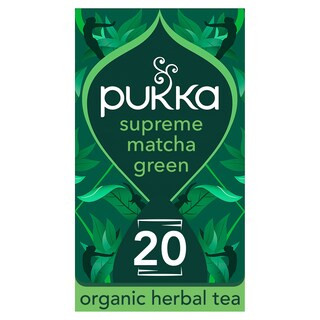 Pukka Organic Matcha Green 20 Tea Bags 30G | Tesco F&F