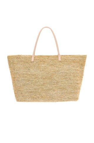 Hat Attack Chic Tote in Natural from Revolve.com | Revolve Clothing (Global)
