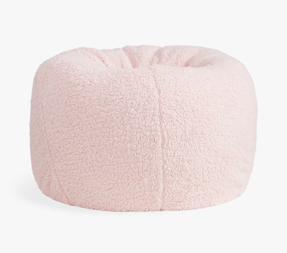 Anywhere Beanbag™, Blush Cozy Sherpa | Pottery Barn Kids