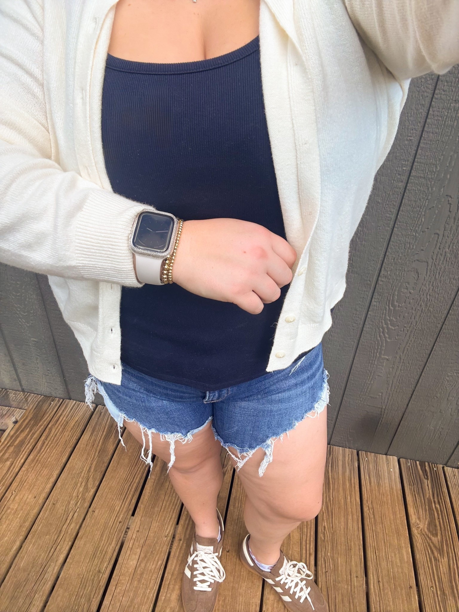 Old navy B1G1 sale!! 
Wearing size XL tank, XXL cardigan. Love my new shoes, I went a half size down on them :)

#LTKShoeCrush #LTKSeasonal #LTKPlusSize