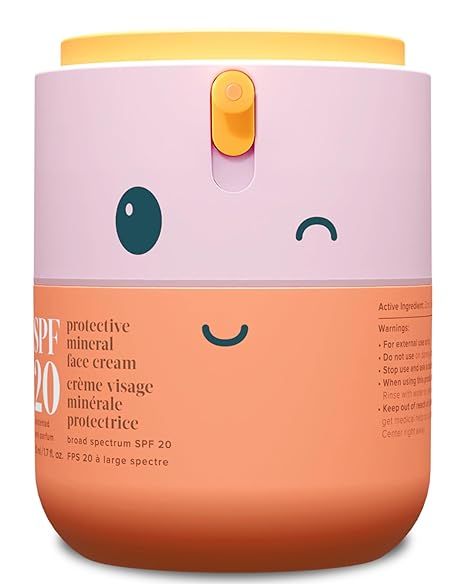 Evereden Kids Face Cream, 1.7 oz. | Fragrance-Free and Kids Face Lotion with SPF 20 | Clean and N... | Amazon (US)