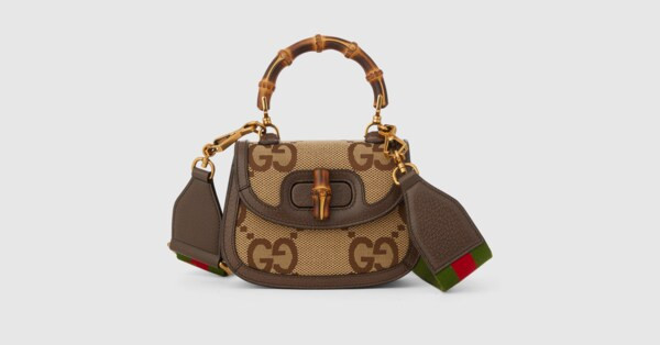 Gucci Bamboo 1947 jumbo GG mini bag | Gucci (US)