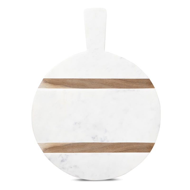 Mable & Wood Round Cheese Board, 12" | At Home