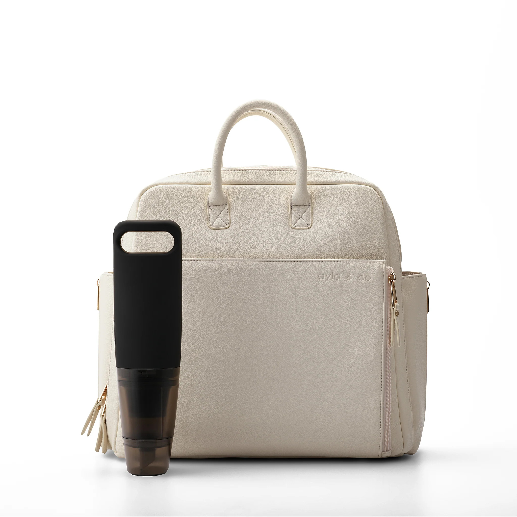 Ivory Ayla Bag & Vacuum Bundle | Ayla & Co