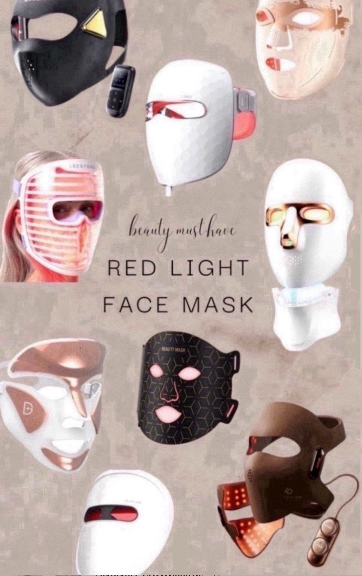 looking for glowing skin? I put together the most-loved red light therapy masks! #skincare #redlighttherapy #beautygadgets #redlightfacemask #redlighttherapymask #beautymask #lighttherapy