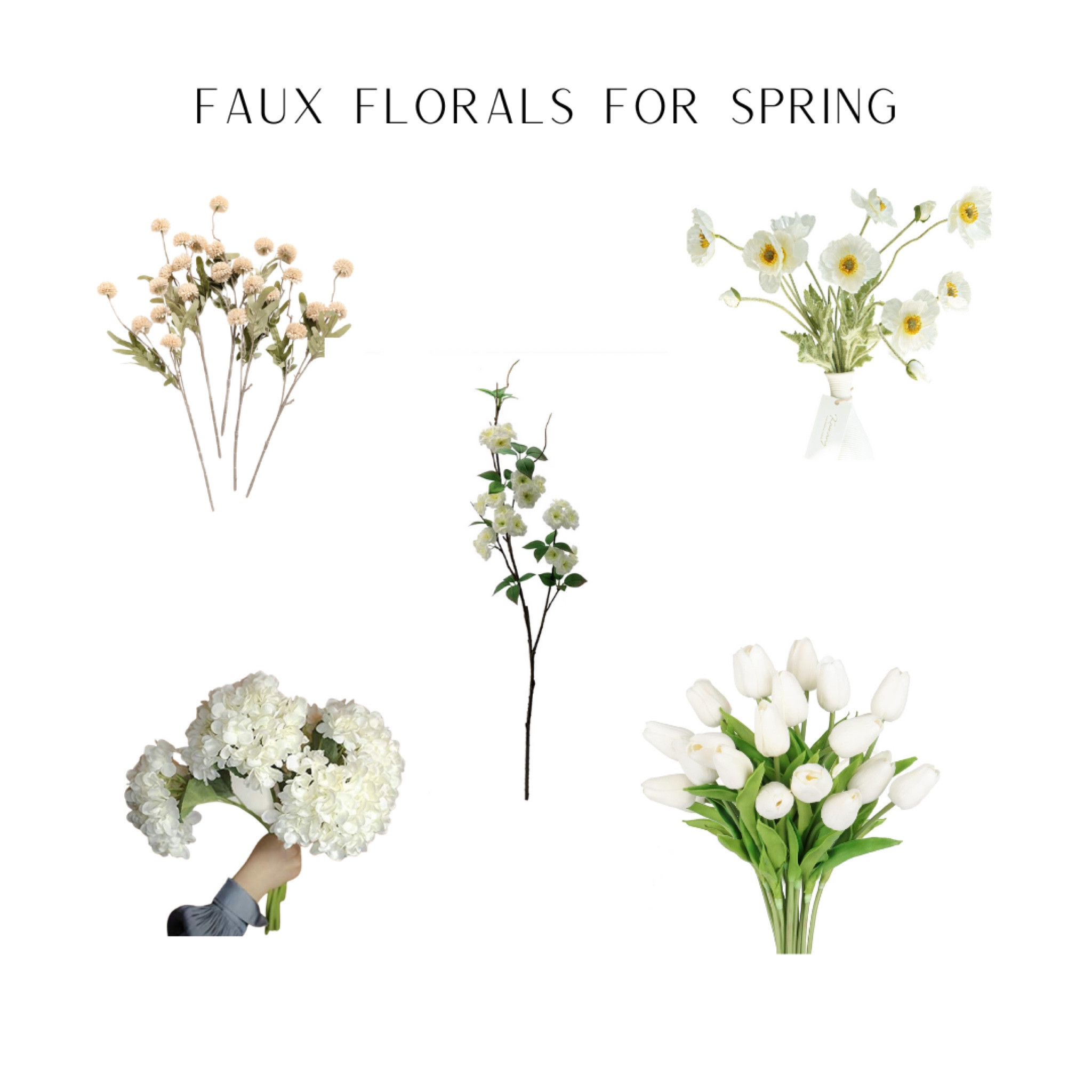 Some of my favorite faux florals for all over the house.


#LTKSeasonal #LTKHome