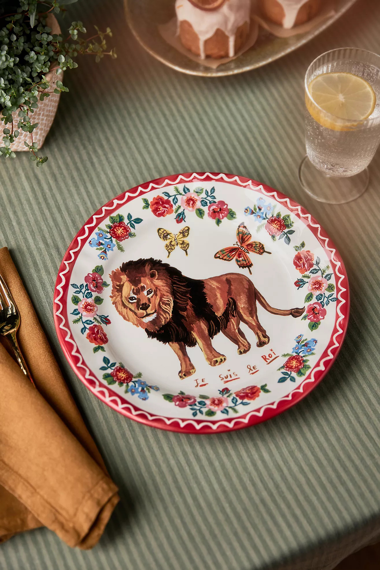 Nathalie Lete Heritage Dinner Plate | Anthropologie (US)
