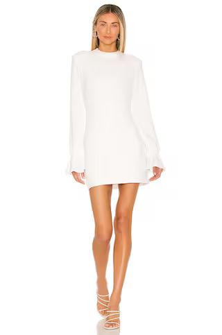 Amanda Uprichard Tallin Dress in Ivory from Revolve.com | Revolve Clothing (Global)