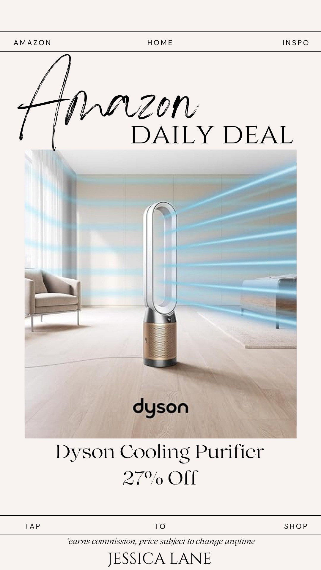 Amazon Daily Deal | Dyson Air Cooling Purifier | Home Appliances | 

#LTKHome #LTKSeasonal #LTKSaleAlert