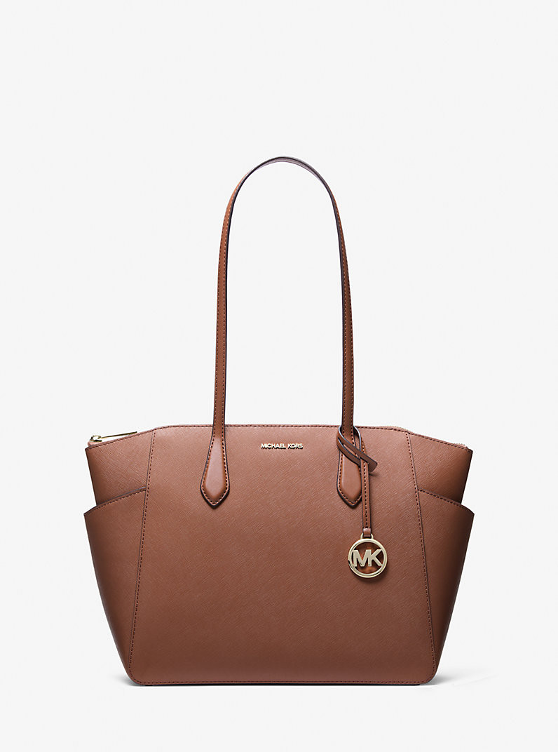 Marilyn Medium Saffiano Leather Tote Bag | Michael Kors US