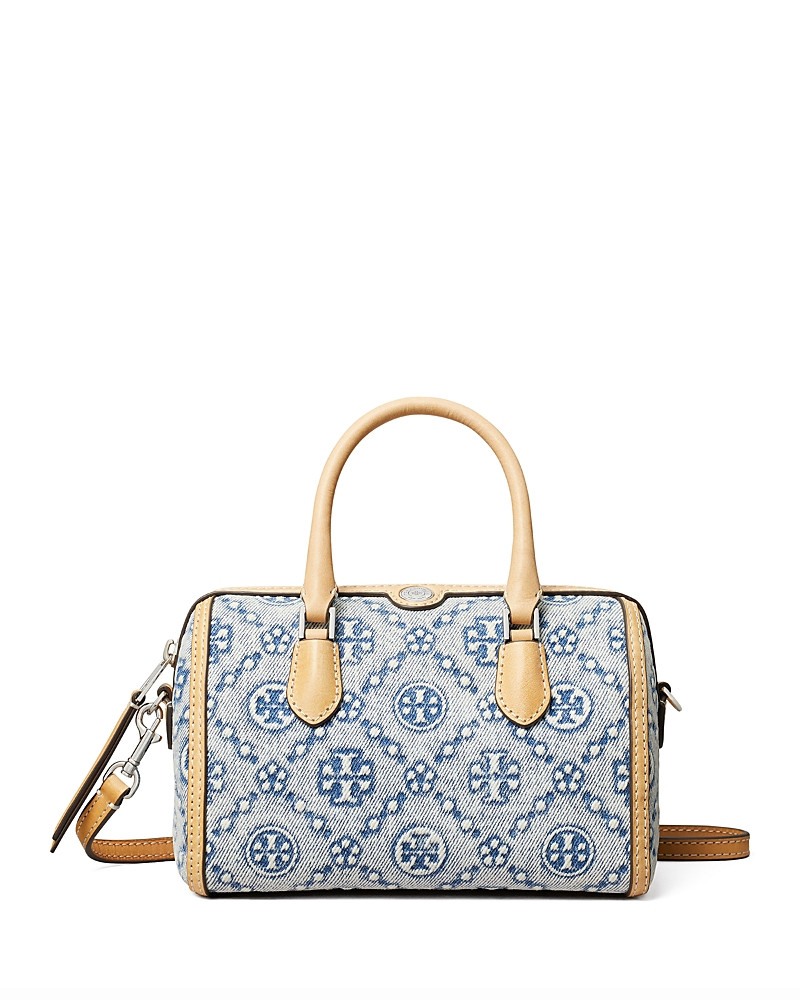 Tory Burch T Monogram Denim Crossbody | Bloomingdale's (US)