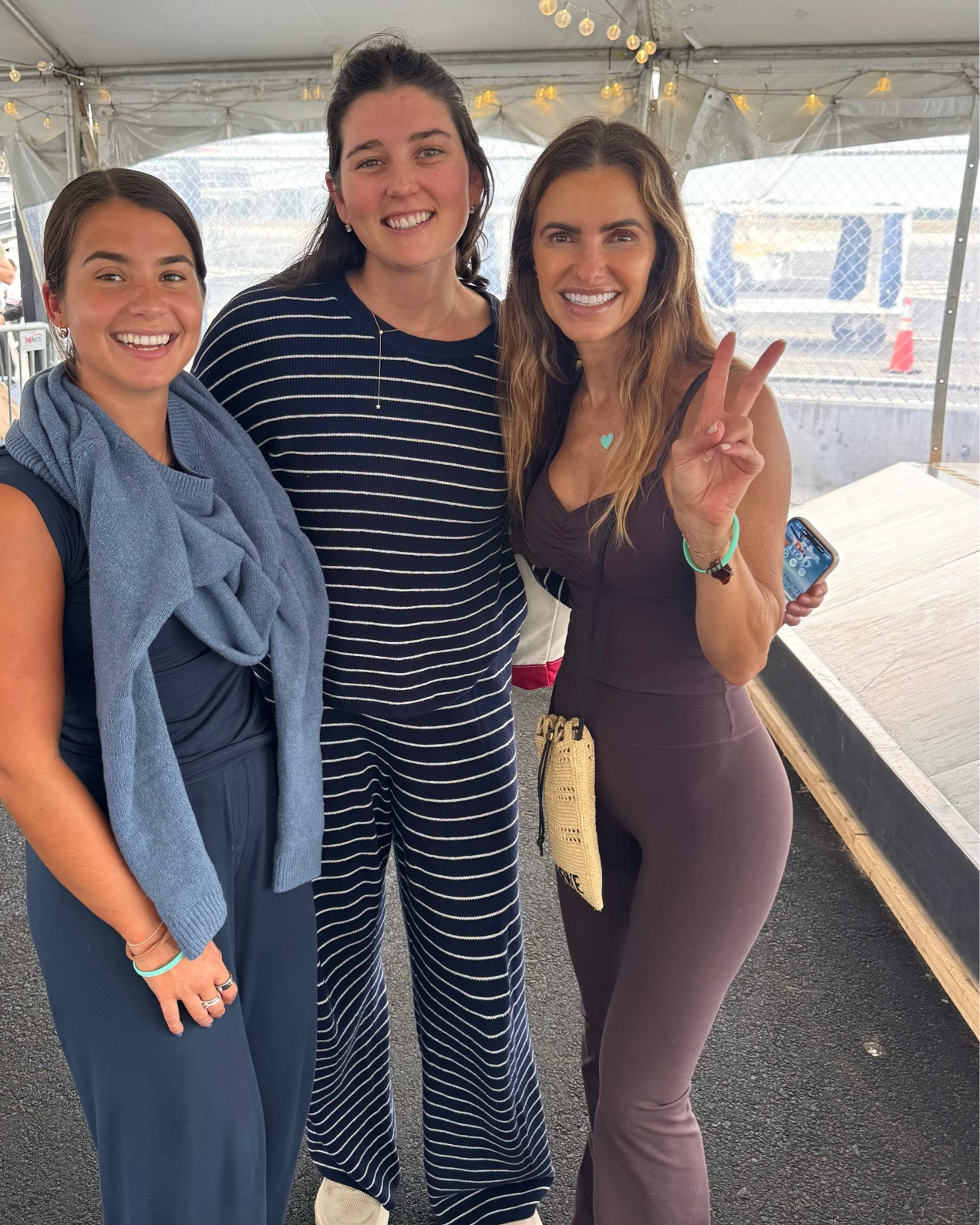 my little made it & i couldn’t be happier🤎 headed straight to edgartown for lunch at the shanty (was yummy) & then shopping of ofc!

shop my wide leg wkout set & fav new sneakers too! 

runs tts wearing small too xs bottoms

#LTKTravel #LTKActive #LTKootd