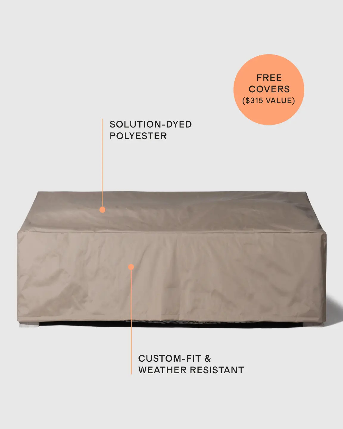 Classic All-Weather Wicker Outdoor Sofa | Quince