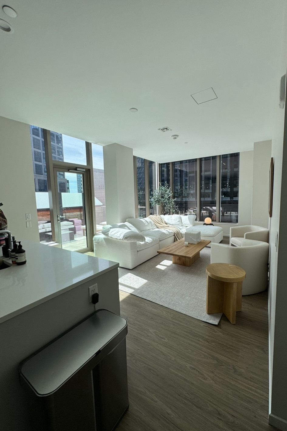 living room links! the couch is the “movie night couch” from Sundays Furniture and the coffee table is the “all we need” coffee table - not on LTK