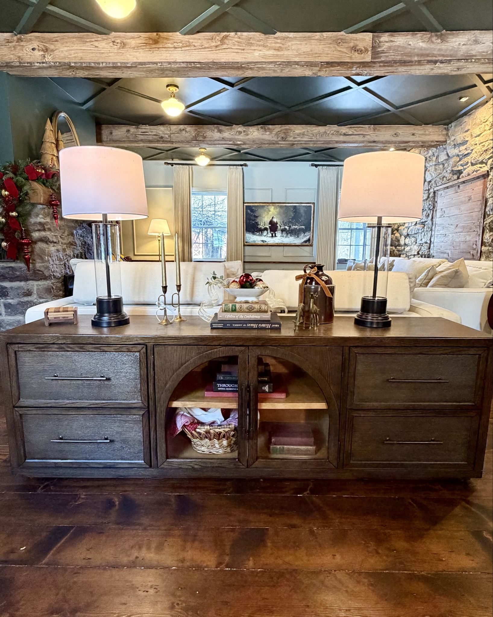 We’ve been making a lot of updates to the den, and once the fireplace went in, we needed proper storage. This media console has been a great solution its warm, substantial, and easy to style with a collected mix of old and new. It grounds the space without feeling heavy and adds storage exactly where we needed it.

It’s currently part of the Christmas Holiday Sale with up to $400 off.
Use code FORGEHOUSE when you shop.

#LTKHoliday #LTKU #LTKHome