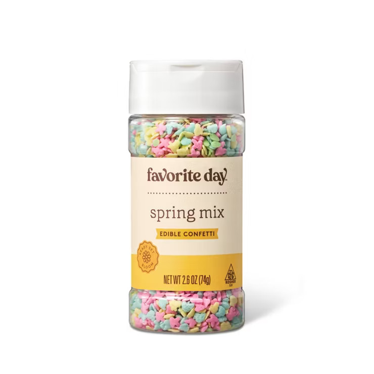 Spring Mix Edible Confetti Sprinkles - 2.6oz - Favorite Day™ | Target