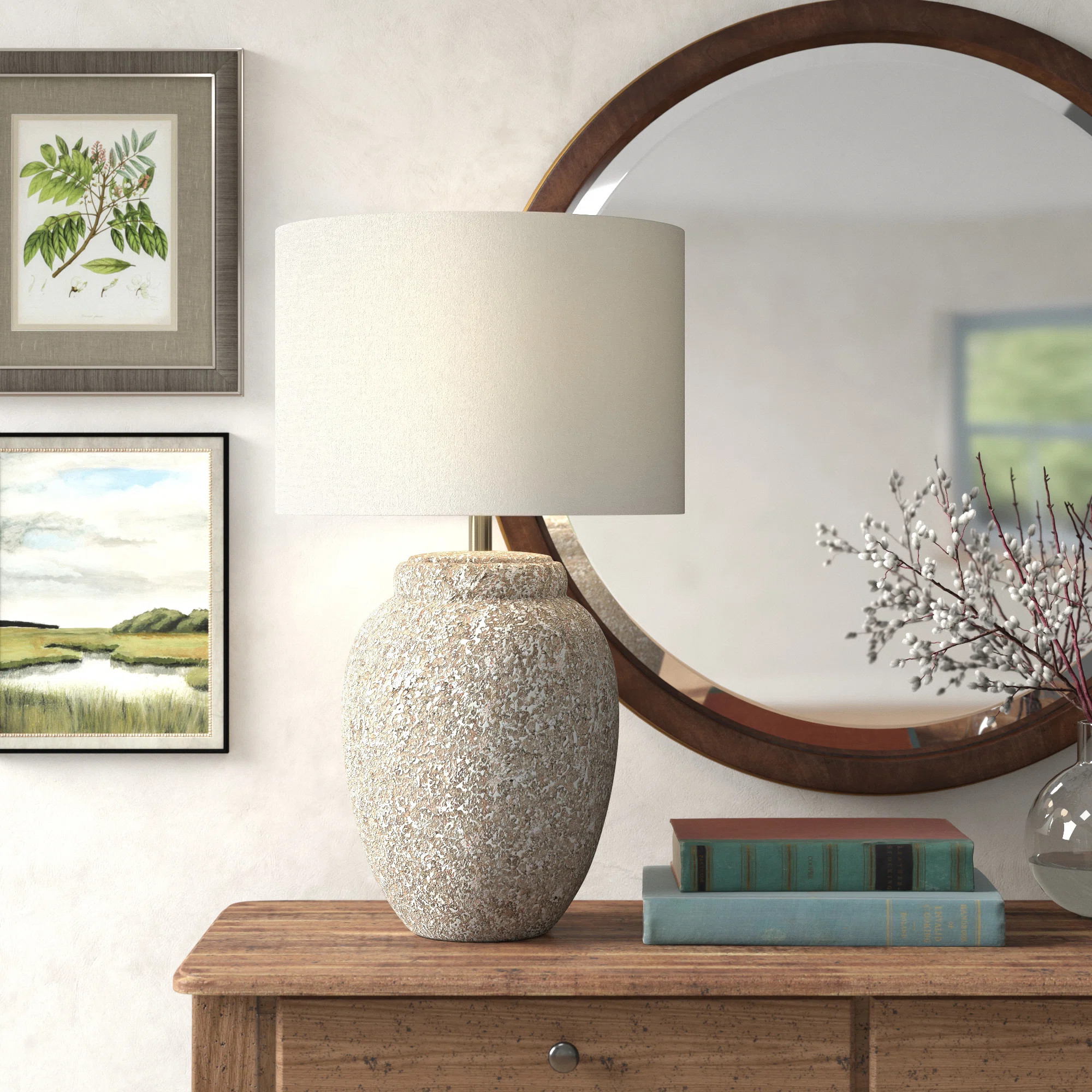 Lampe de table 28,25 po Robinson | Wayfair North America