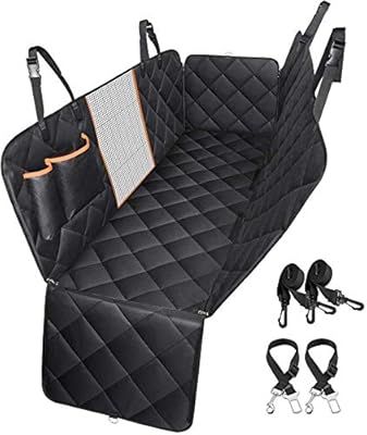 Dog Car Seat Cover, TOPELEK Large Back Pet Car Seat Protectors with Mesh Viewing Window, 2 Seat B... | Amazon (CA)