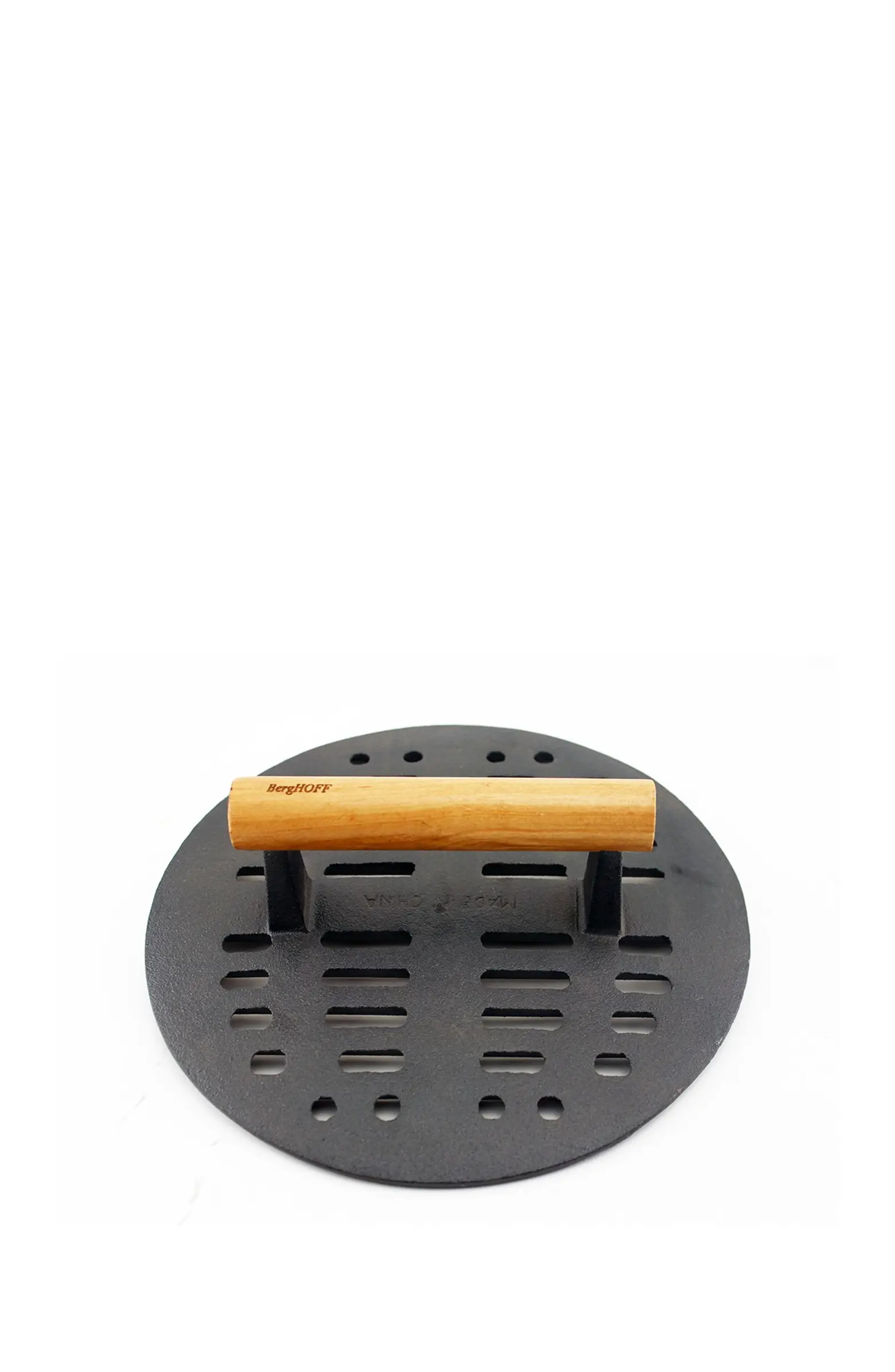 INTERNATIONAL Cast Iron Slotted Steak Press - Black | Nordstrom Rack