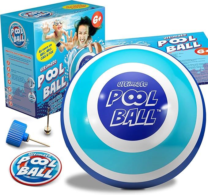 The Ultimate Pool Ball - You Fill This Ball with Water to Play Underwater Games - Dribble Off The... | Amazon (US)