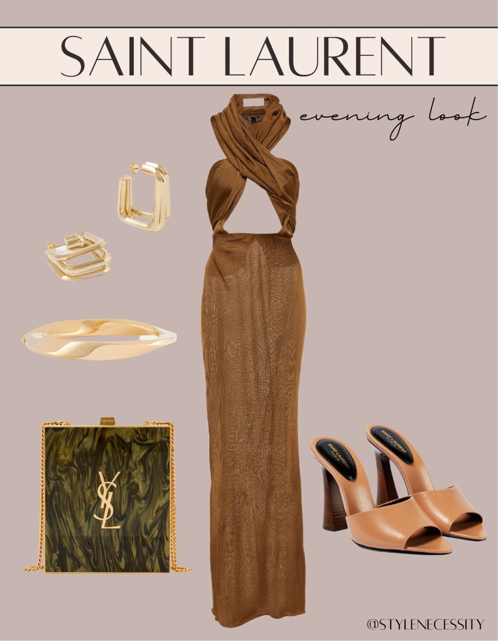Saint Laurent evening look | Summer wedding guest outfit inspiration | Saint Laurent shoes | Saint Laurent jewelry 

#LTKFind
#LTKeurope
#LTKitbag
#LTKshoecrush

#LTKwedding #LTKparties #LTKstyletip