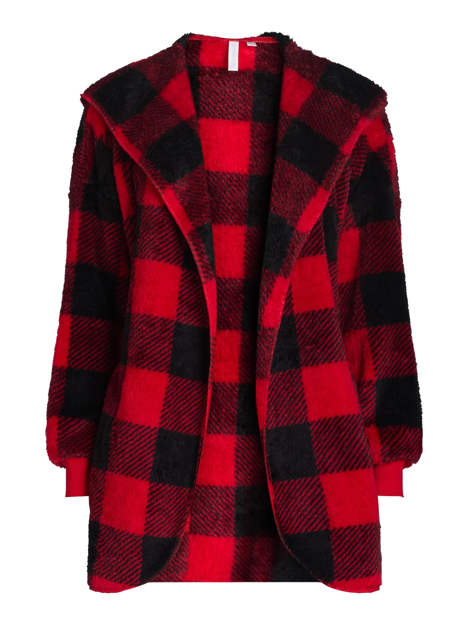 Joyspun Plush Sleep Cardigan - Walmart.com | Walmart (US)