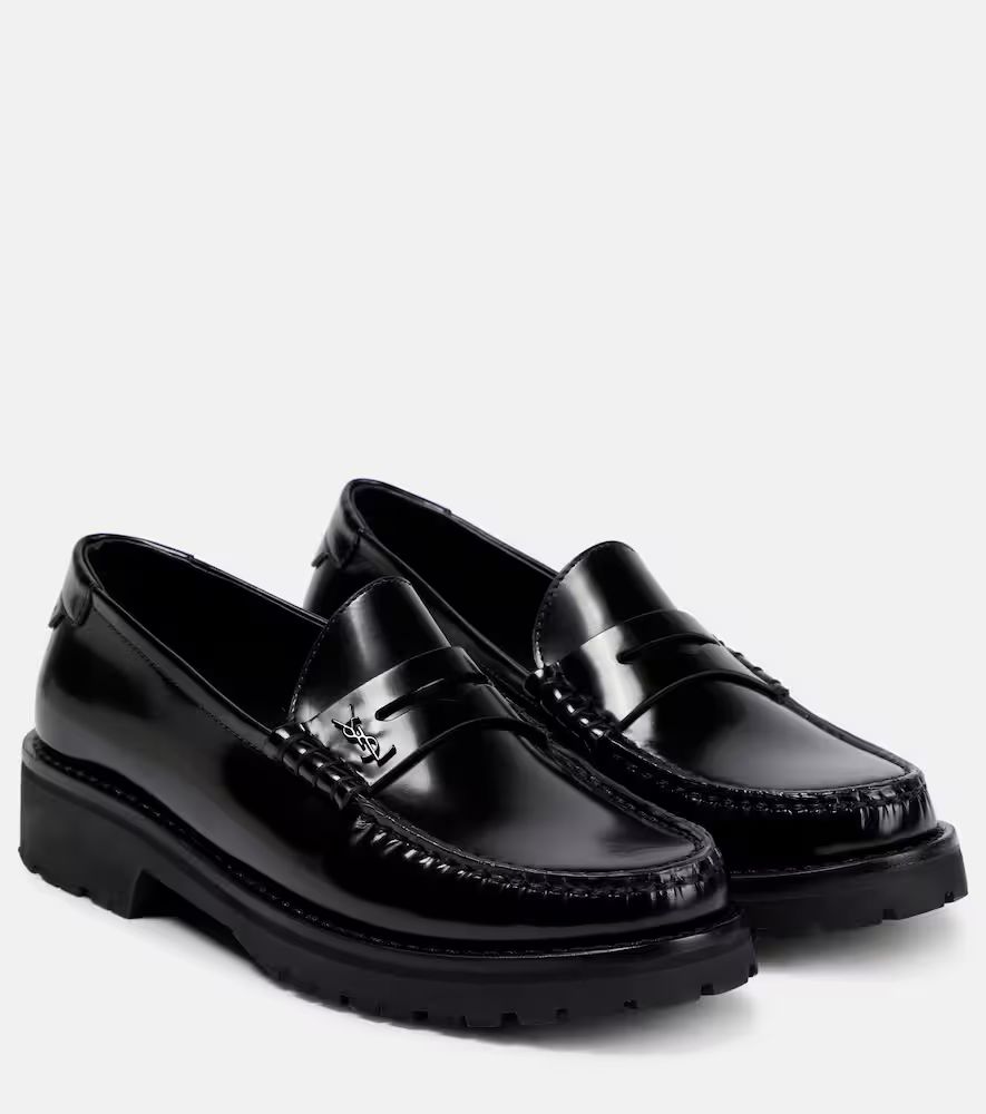 Saint Laurent Le Loafer leather penny loafers | Mytheresa (US/CA)