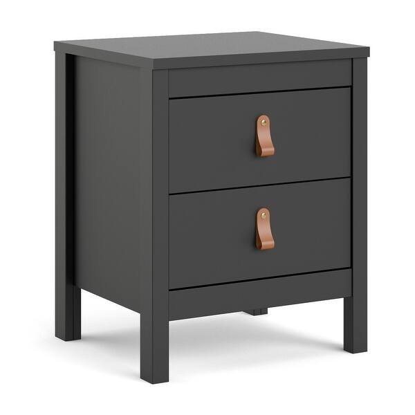 Porch & Den Madrid 2-Drawer Nightstand - Overstock - 33671983 | Bed Bath & Beyond