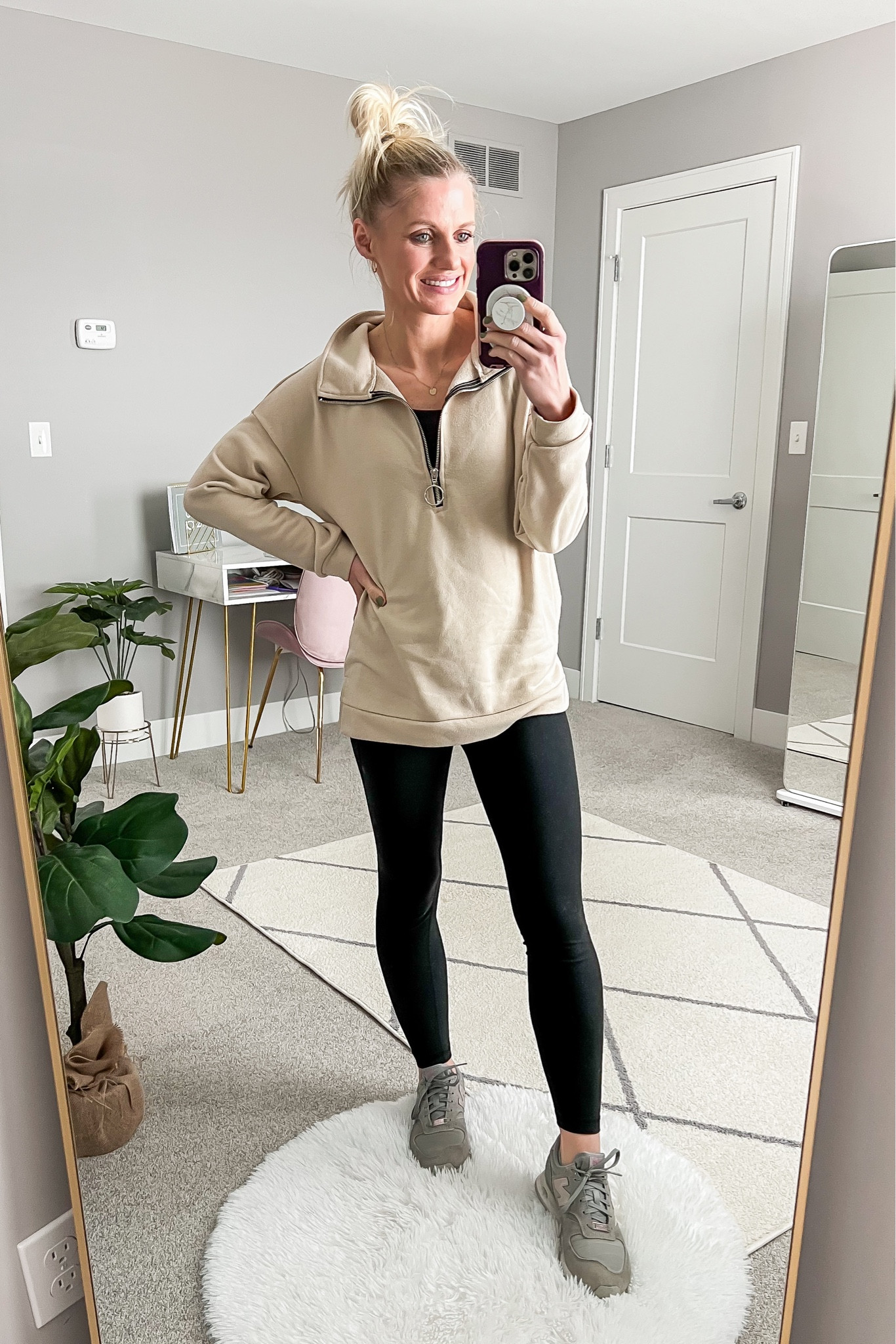 What I wore this week!
Sweatshirt- small
Leggings- small
Bra top- small
Shoes- 7.5

#LTKfindsunder100 #LTKSeasonal #LTKstyletip