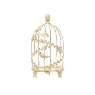 13" Cream Metal Birdcage Decoration by Ashland® | Michaels Stores