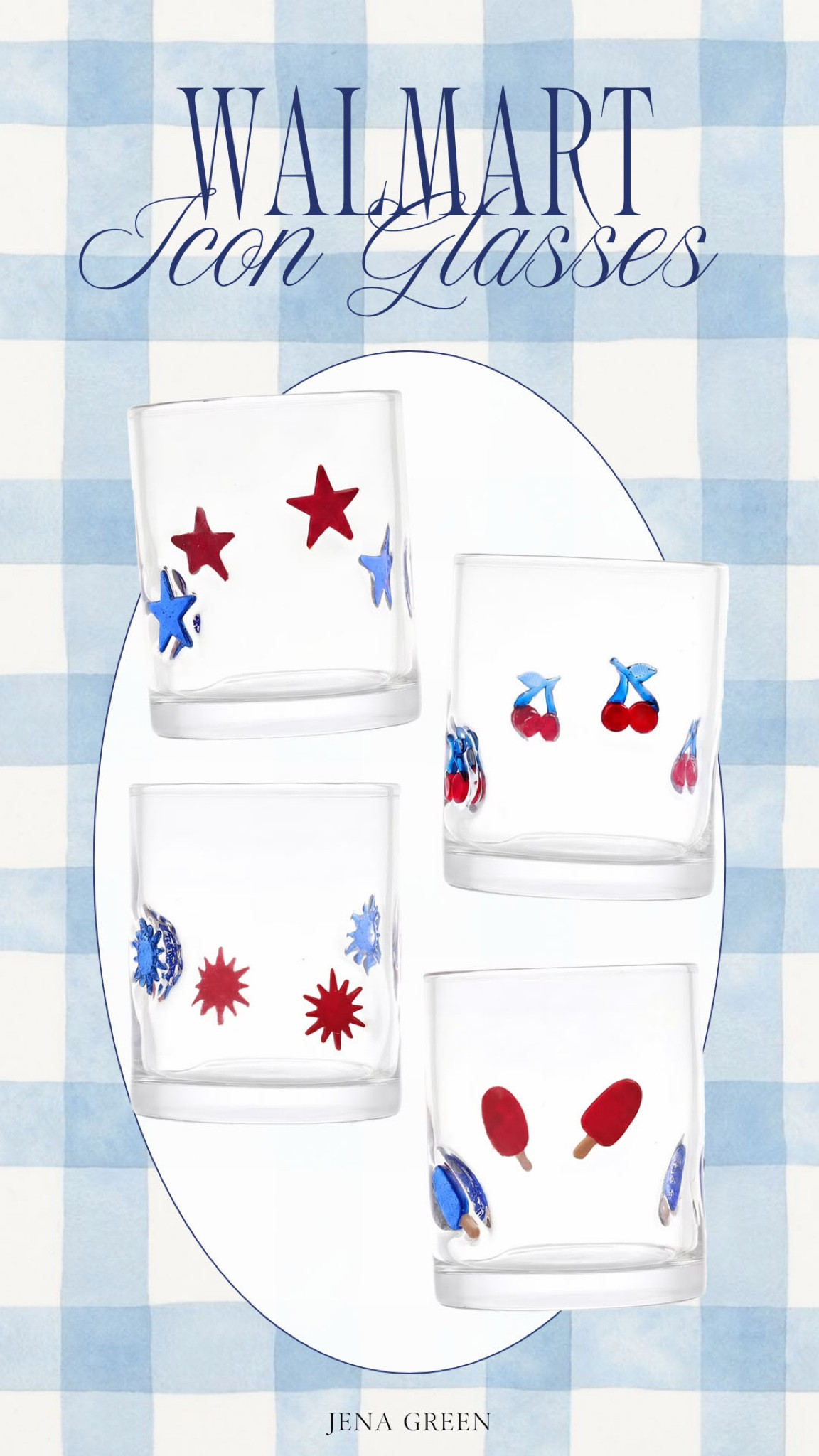 Walmart Icon Glasses | Patriotic Icon Glasses | Walmart Memorial Day 

#LTKSeasonal #LTKHome