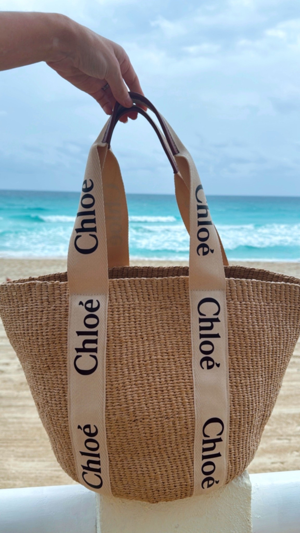 My Chloe tire sells out when it is down this low! Makes the perfect beach bag! 

#LTKgrwm #LTKootd #LTKSaleAlert