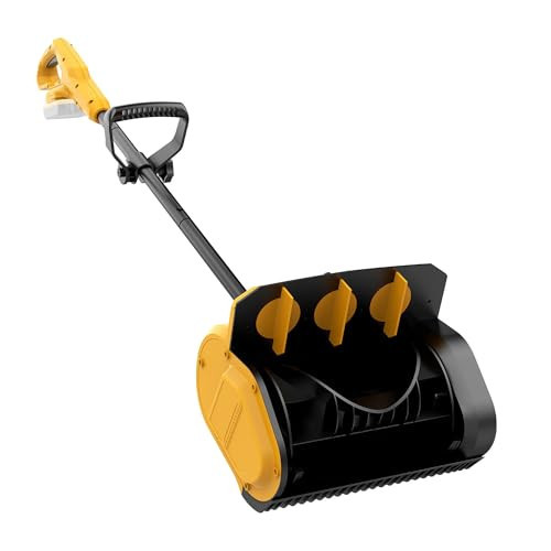 Cordless Snow Shovel & Blower Compatible with DeWalt 20V MAX Battery (NO Battery), 10-Inch Polyurethane Snow Thrower Auger, 12" Wide & 7" Deep Snow Removal for Patio, Deck, Driveway | Amazon (US)