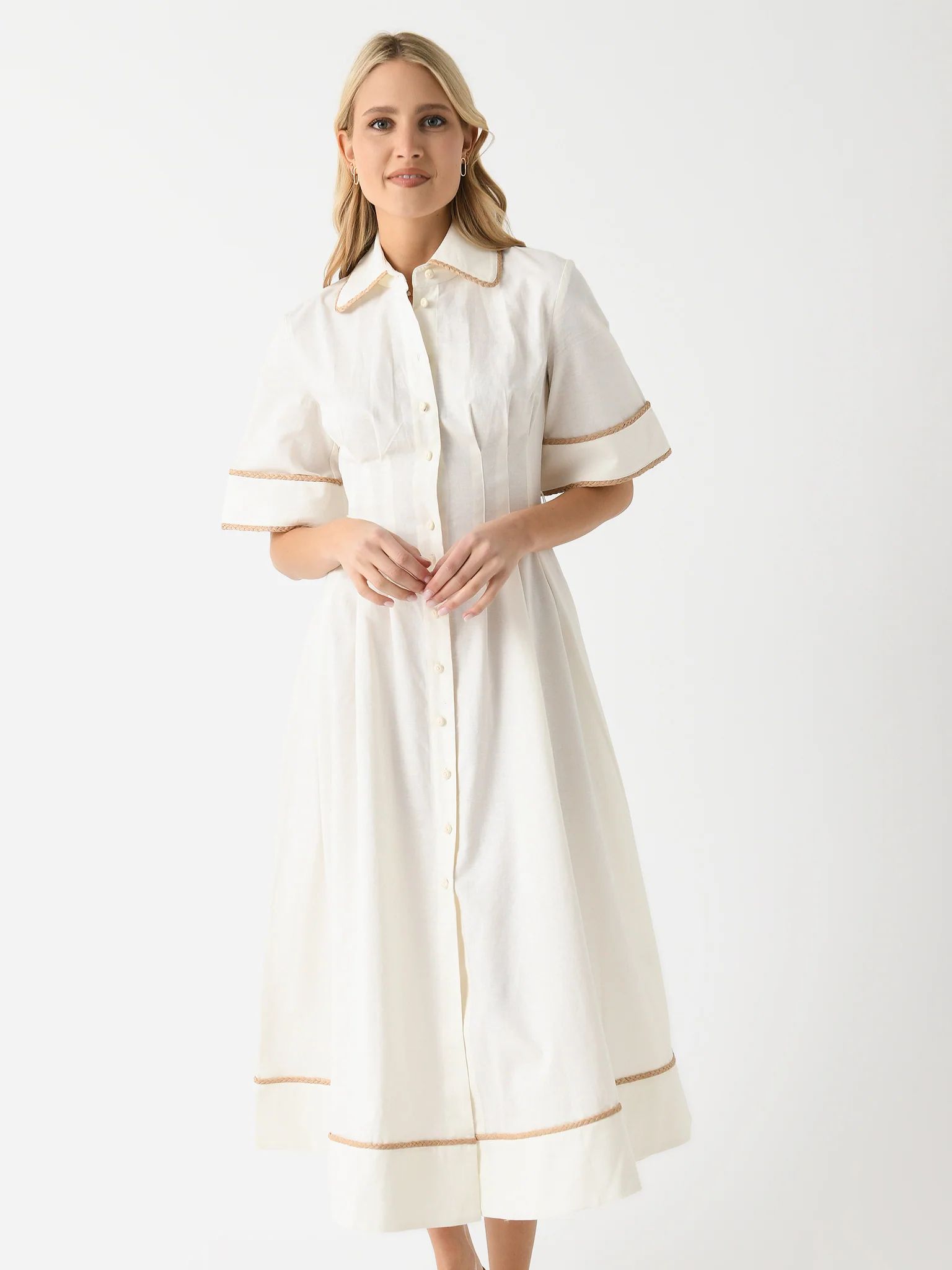 CLEA
                      
                     Women's Lucia Shirt Dress | Saint Bernard