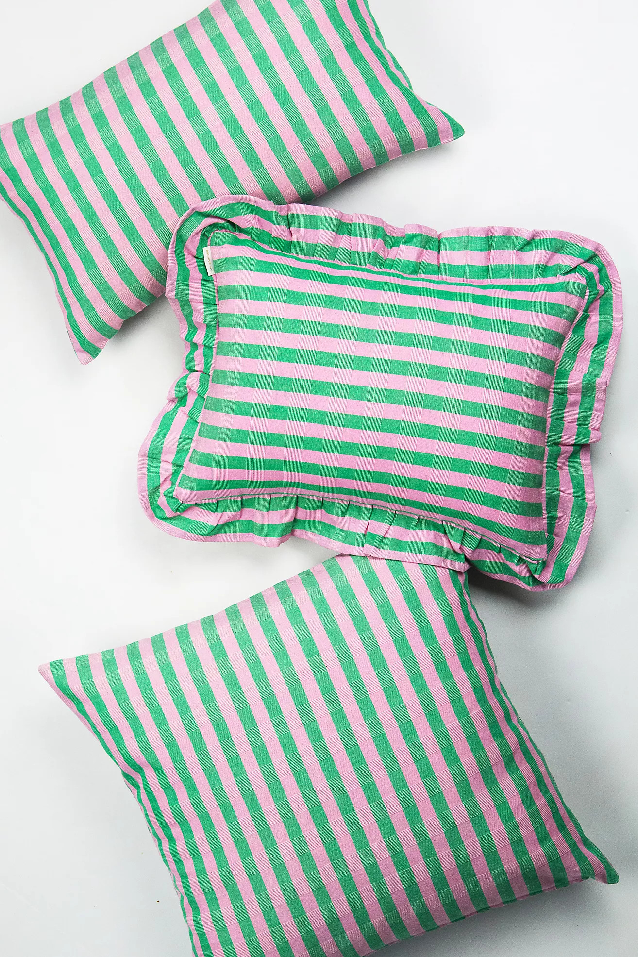 Archive New York Flora Striped Pillow | Anthropologie (US)