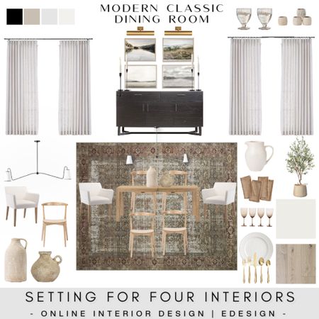 Modern classic dining room. Online Interior Design. Virtual EDesign services.

Timeless furniture, lighting and decor to refresh your dining room.



Follow @settingforfour on Instagram for daily design inspiration for kitchens, living rooms, bathrooms, lighting, decor and more! Sharing lots of fun This or That polls in IG stories. weekend sale, studio mcgee x target new arrivals, coming soon, new collection, fall collection, spring decor, console table, coffee table, tabletop, fireplace mantel, bedroom furniture, dining chair, counter stools, end table, side table, nightstands, framed art, art, wall decor, rugs, area rugs, target finds, target deal days, outdoor decor, patio, porch decor, sale alert, dyson cordless vac, cordless vacuum cleaner, tj maxx, loloi, cane furniture, cane chair, pillows, throw pillow, arch mirror, gold mirror, brass mirror, vanity, lamps, world market, weekend sales, opalhouse, target, jungalow, boho, wayfair finds, sofa, couch, dining room, high end look for less, kirkland’s, cane, wicker, rattan, coastal, lamp, high end look for less, studio mcgee, mcgee and co, target, world market, sofas, couch, living room, bedroom, bedroom styling, loveseat, bench, magnolia, joanna gaines, pillows, pb, pottery barn, west elm, nightstand, cane furniture, throw blanket, console table, target, joanna gaines, hearth & hand, arch, cabinet, lamp, cane cabinet, amazon home, world market, arch cabinet, black cabinet, crate & barrel, modern classic, modern, modern farmhouse, traditional, transitional, boho, modern organic, scandi, Scandinavian, japandi, coastal #founditonamazon



#LTKhome #LTKunder50 #LTKunder100