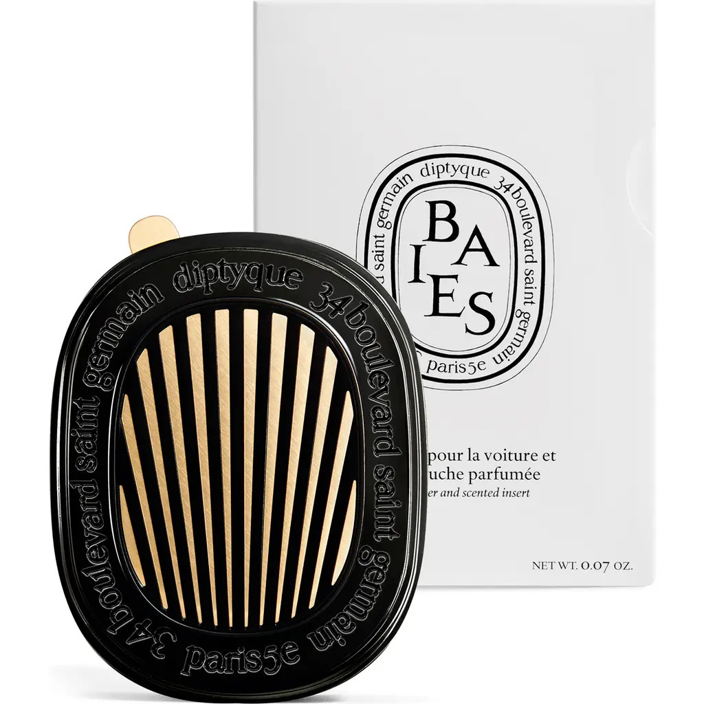 Diptyque Baies (Berries) Car Fragrance Diffuser & Refill Insert Set at Nordstrom | Nordstrom