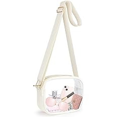 KETIEE Clear Crossbody Bag, Stadium Approved Clear Purse Bag for Concerts Sports Events Festivals | Amazon (US)