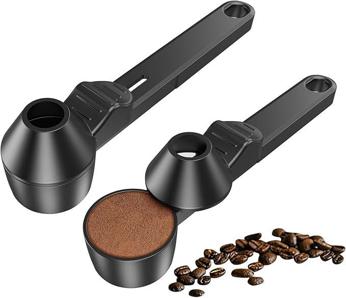 Coffee Scoop & Funnel for Reusable K Cup Refillable Coffee Pods, Coffee Measuring Spoon 2 Tablesp... | Amazon (US)