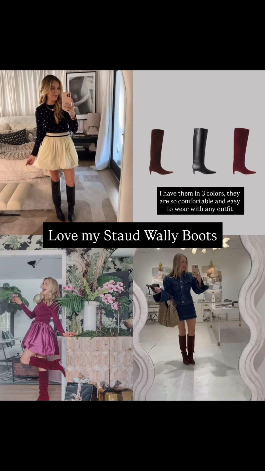 My fave boots!! They go with everything and are so comfortable !

#LTKSeasonal #LTKootd #LTKValentine