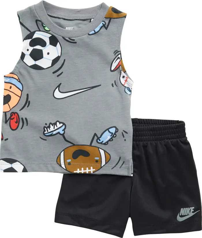 Muscle Tank Top & Shorts Set | Nordstrom Rack