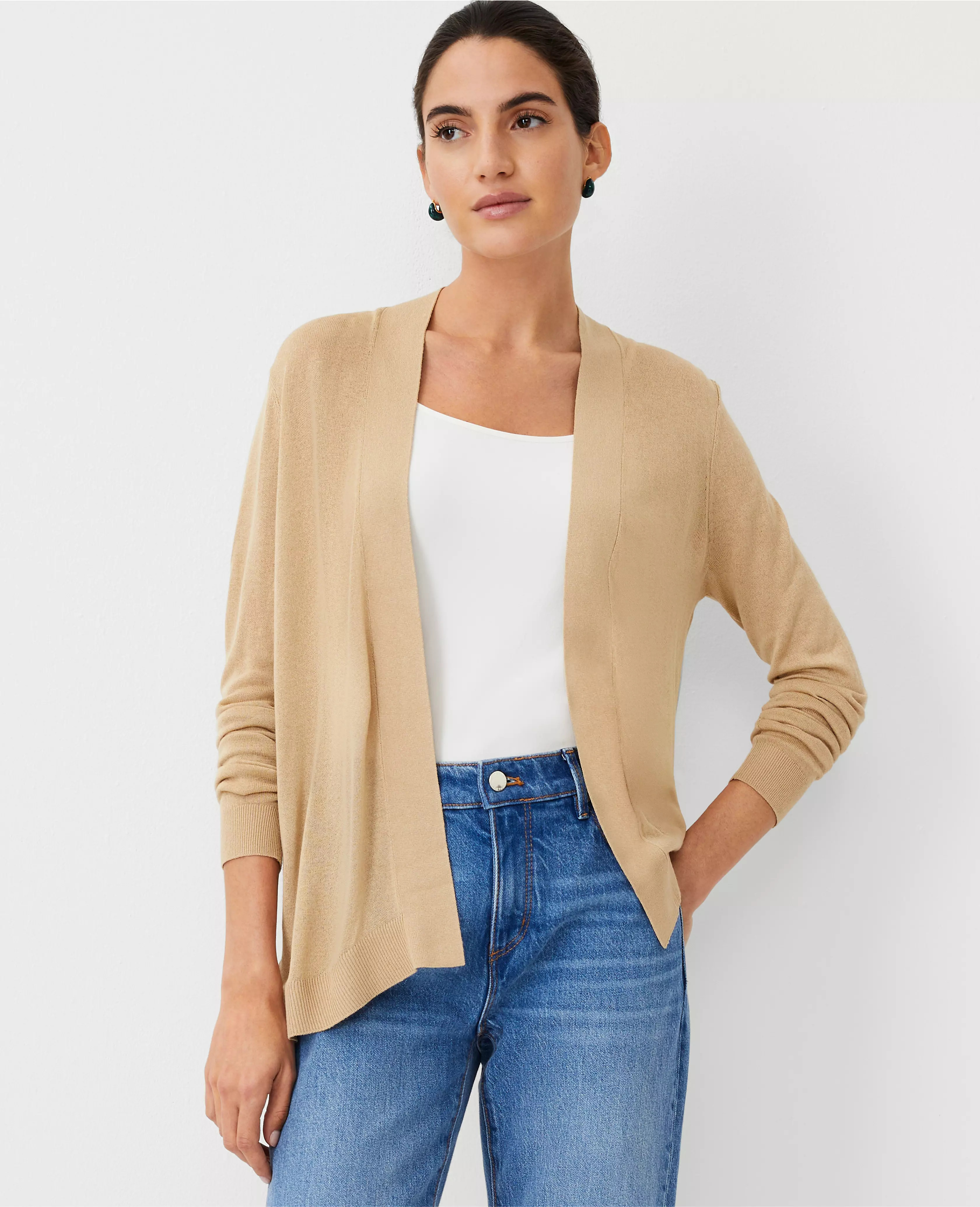 Lightweight Open Cardigan | Ann Taylor (US)
