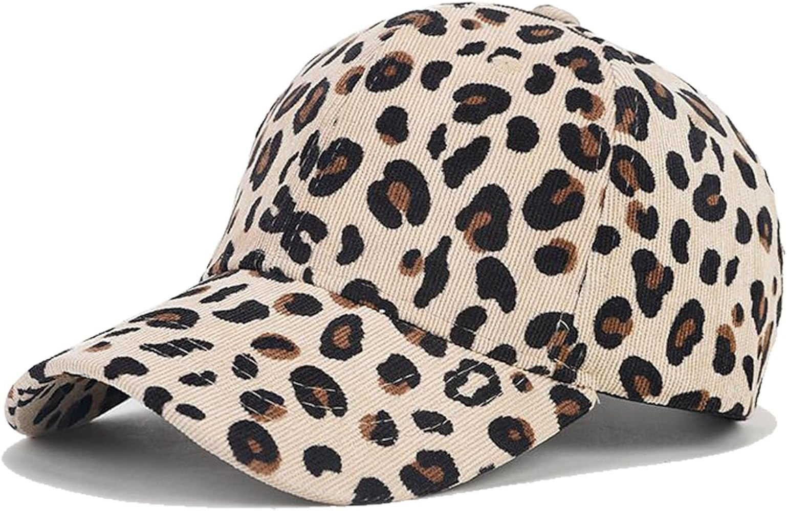 Nanwansu Adjustable Baseball Cap Leopard Print Hat Cotton Sunhat Headwear Outdoor Shade Sports Ca... | Amazon (US)