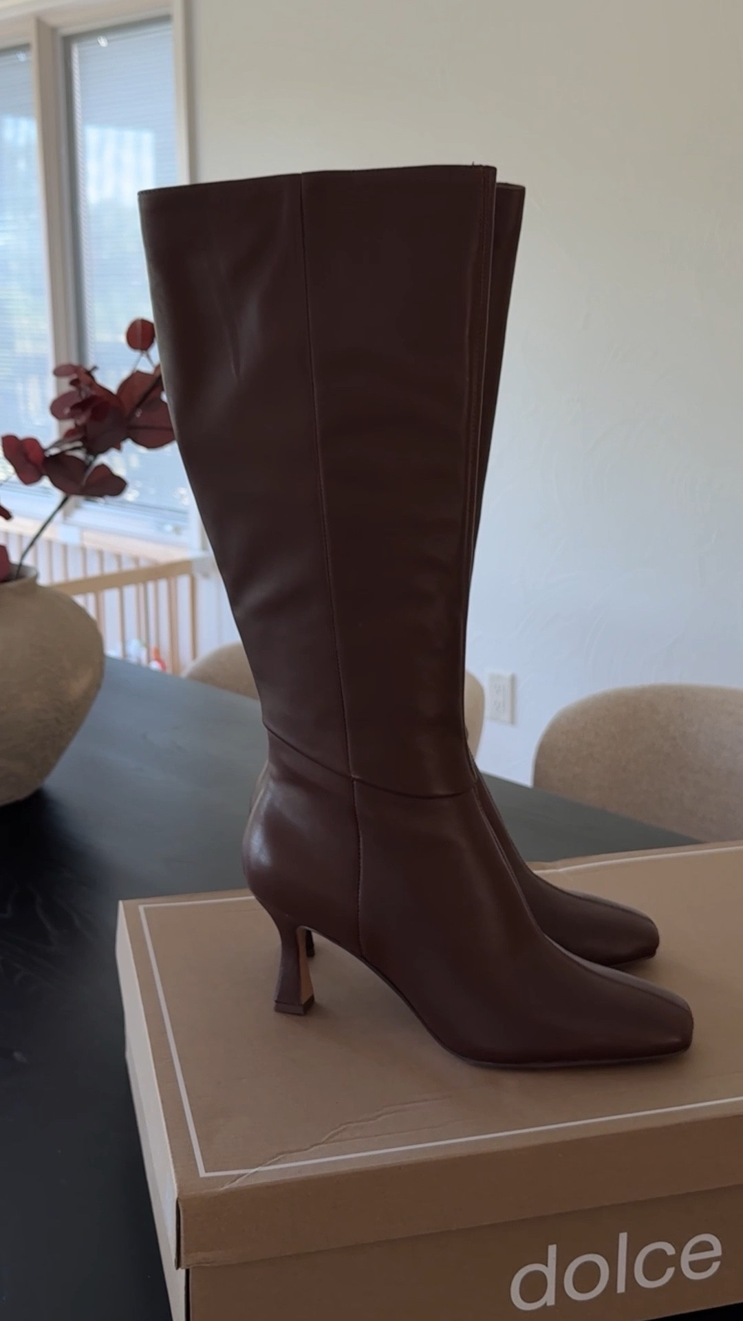 Chocolate leather boots! Comes in wide calf also

#LTKShoeCrush #LTKSeasonal