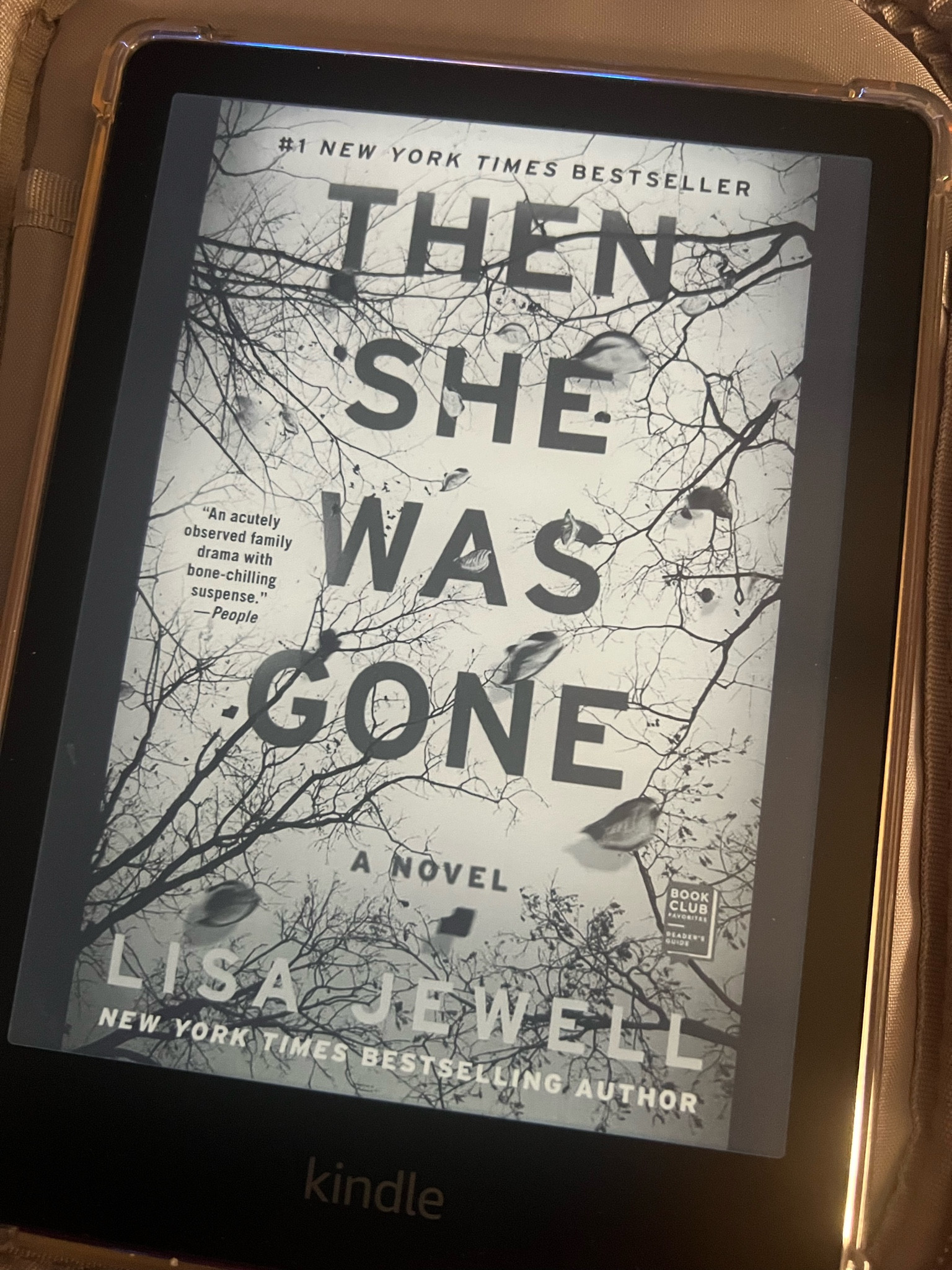 Then she was gone novel 
Lisa jewell
What I’m currently reading
Kindle paperwhite
Amazon finds
February 2023
Book
Suspense
Thriller


#LTKfindsunder50 #LTKstyletip #LTKGiftGuide