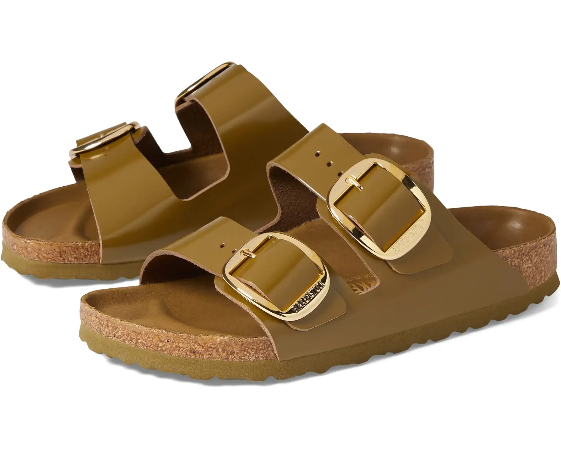 Birkenstock Arizona Big Buckle High Shine | Zappos