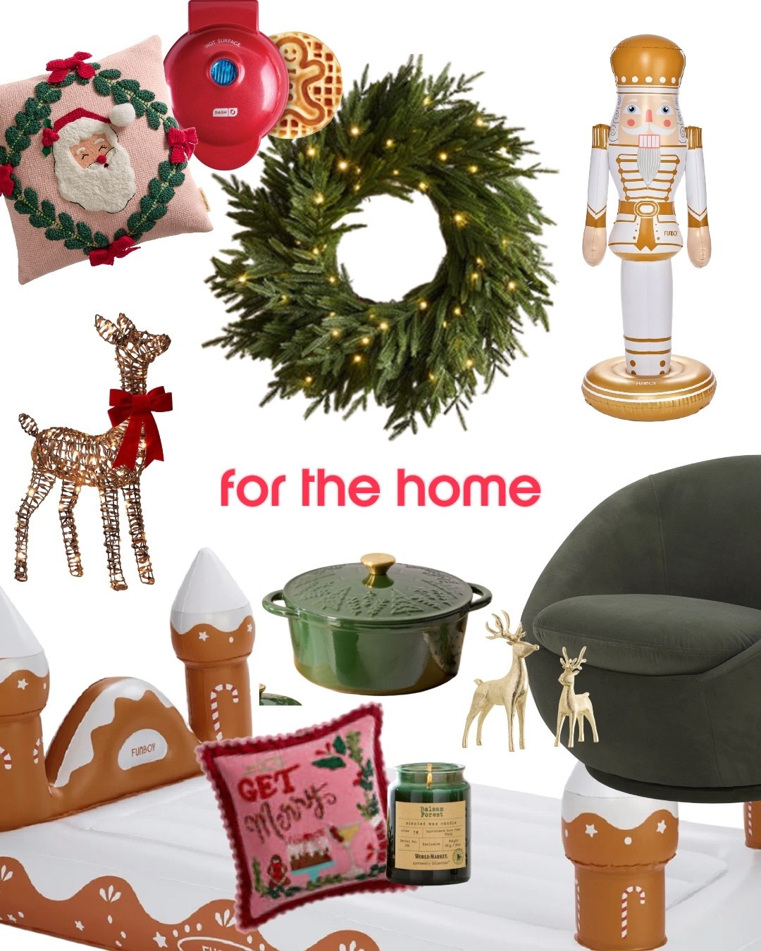 Gift Guide for seasonal Christmas home decorations. These inflatable sled beds have been on my list for a few years. I can’t wait to get them for my boys  

#LTKGiftGuide #LTKHome #LTKHoliday